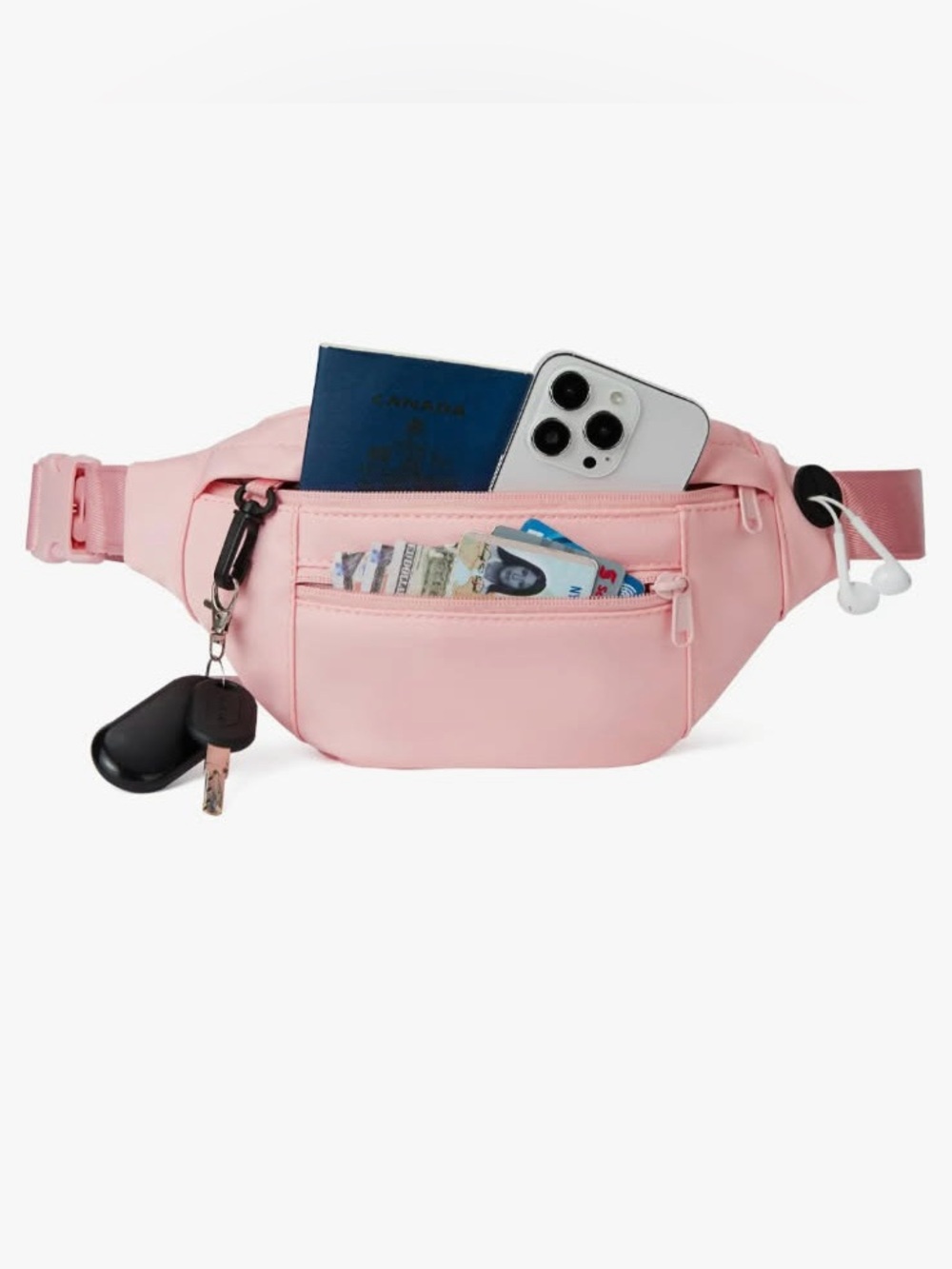 Pink Fanny Pack Bag - Picture 3 of 7